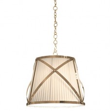 Φωτιστικό Κρεμαστό Μονόφωτο Φ50cm E27 230V Χρυσό 955ELIZABETH1/G